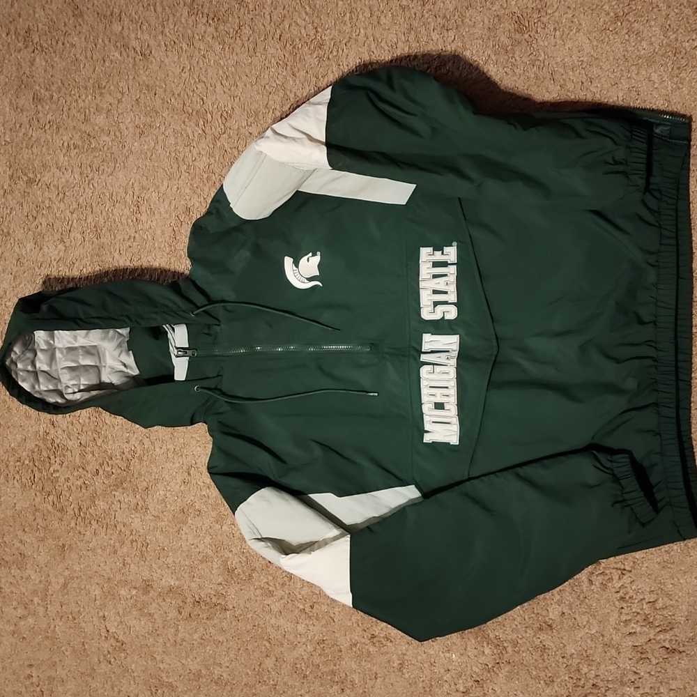 Michigan State Winter Jacket Men's Large NEW